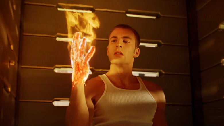 Chris Evans as the Human Torch Chris Evans as the Human Torch