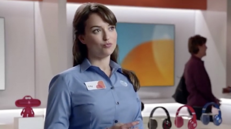 at&t girl commercial lily