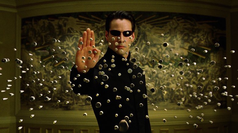 Keanu Reeves in Matrix Reloaded