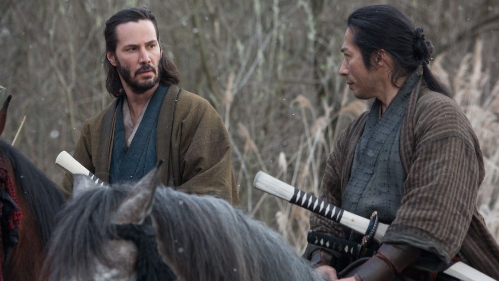 Keanu Reeves and Hiroyuki Sanada in 47 Ronin