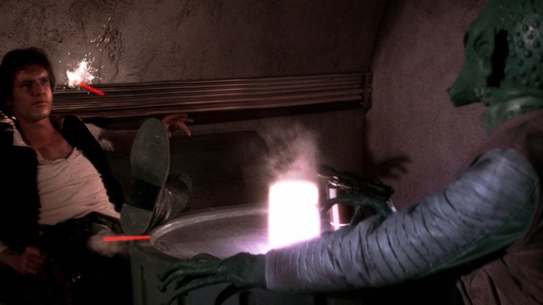 Star Wars: A New Hope - Special Edition (1997) - Greedo Shooting First