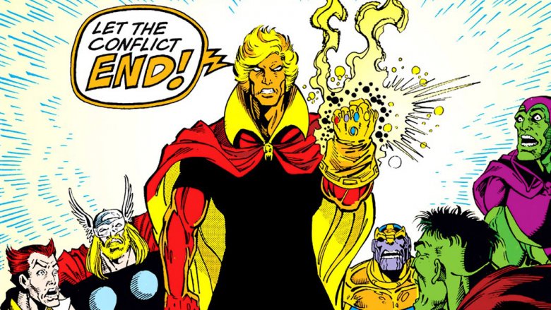 Marvel characters who've wielded the Infinity Gauntlet
