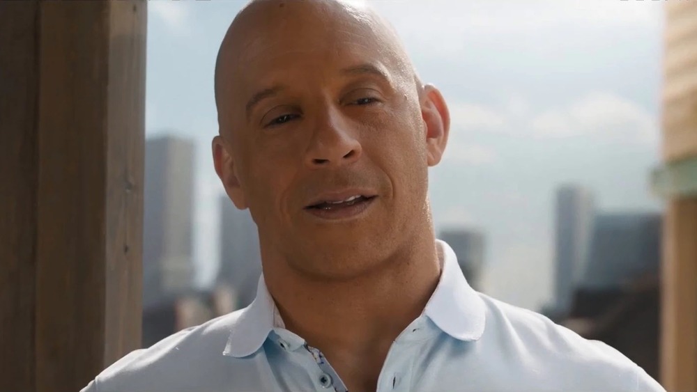 Vin Diesel in the 2021 F9 Super Bowl trailer