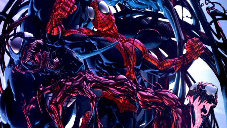 how draw to suit spiderman black of truth Venom The untold