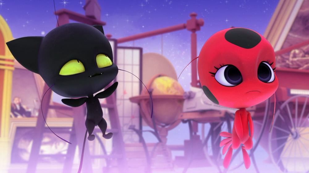 Plagg and Tikki in Miraculous