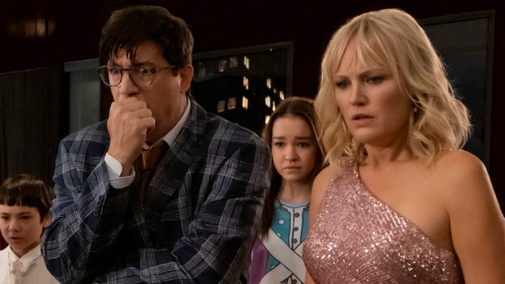 Ken Marino and Malin Akerman in The Sleepover