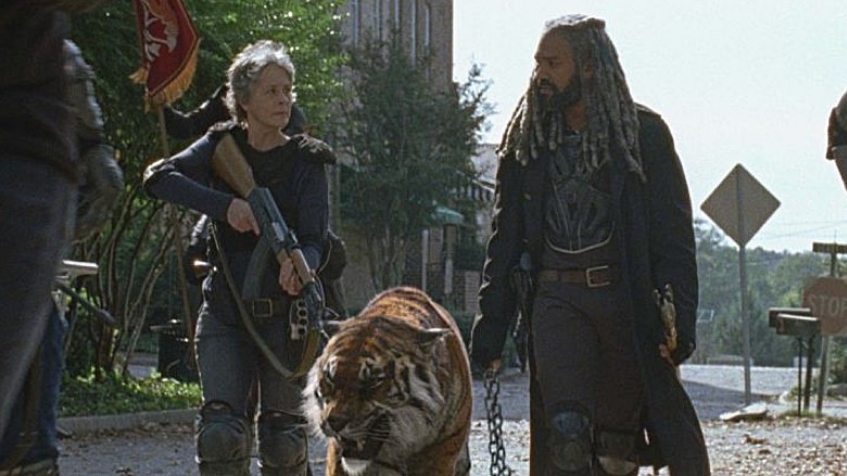 How The Walking Dead filmed finale's Shiva scenes